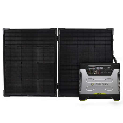 estacion de poder YETI 1250 + BOULDER 100 BRIEFCASE SOLAR KIT