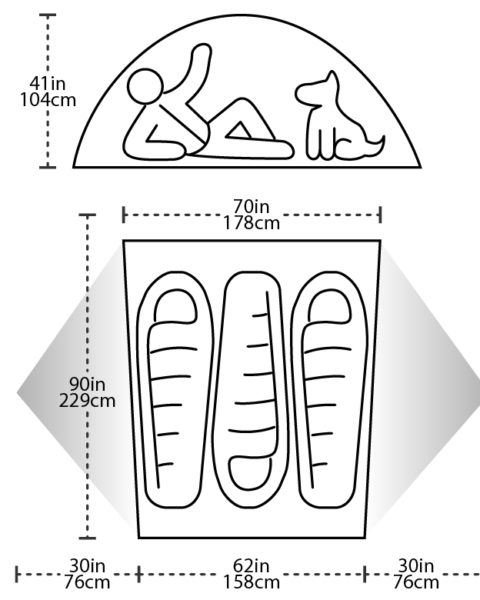 Big Agnes Copper Spur HV3