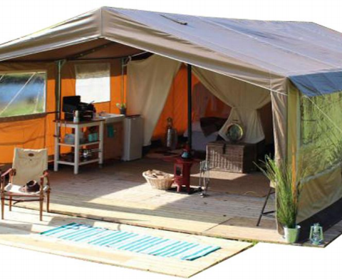 carpa glamping safari tent